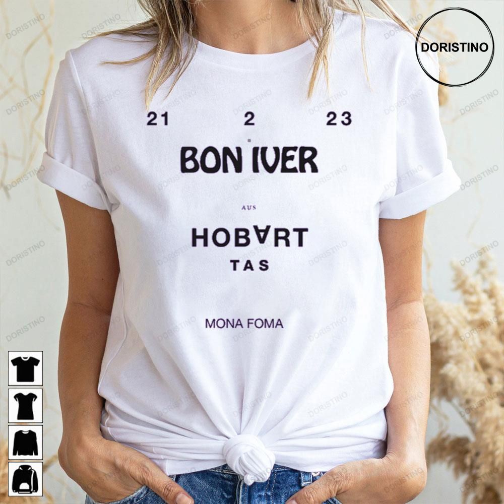 Hobart Tas Mona Foma Bon Iver 2023 Awesome Shirts